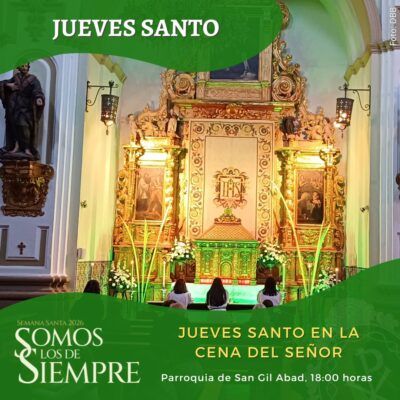 Lugar de reserva del Santísimo Sacramento en la Parroquia de San Gil (fotografía de David Beneded).
