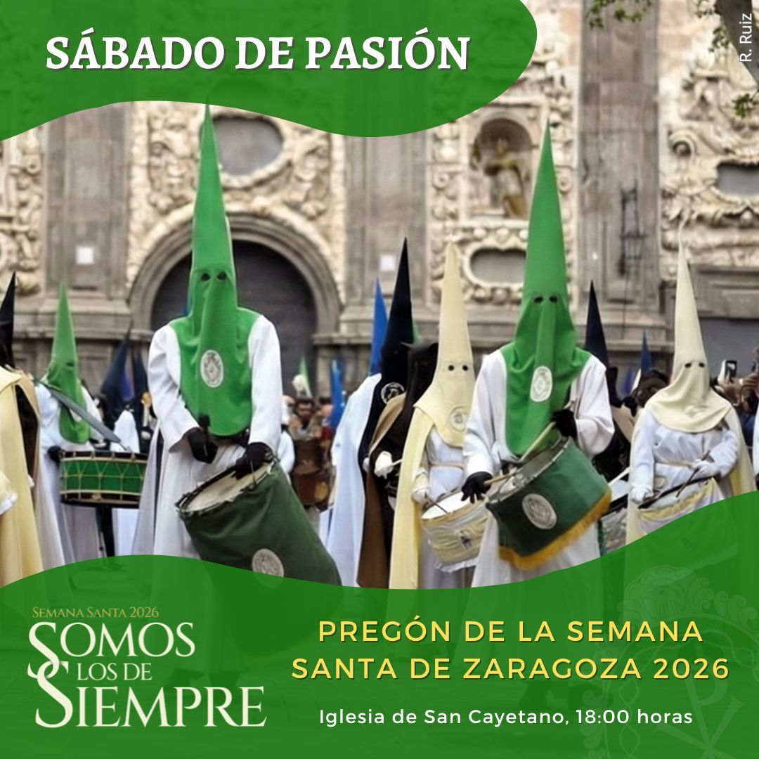 Pregón de la Semana Santa de Zaragoza