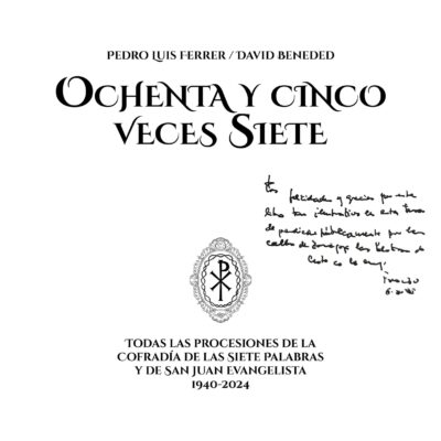 Agradecimiento del Papa Francisco por el libro «Ochenta y cinco veces siete»