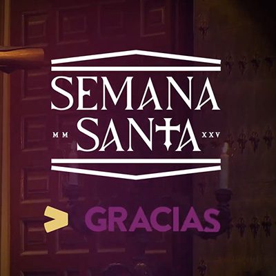 La Cofradía fue protagonista de las retransmisiones de Semana Santa en Aragón TV