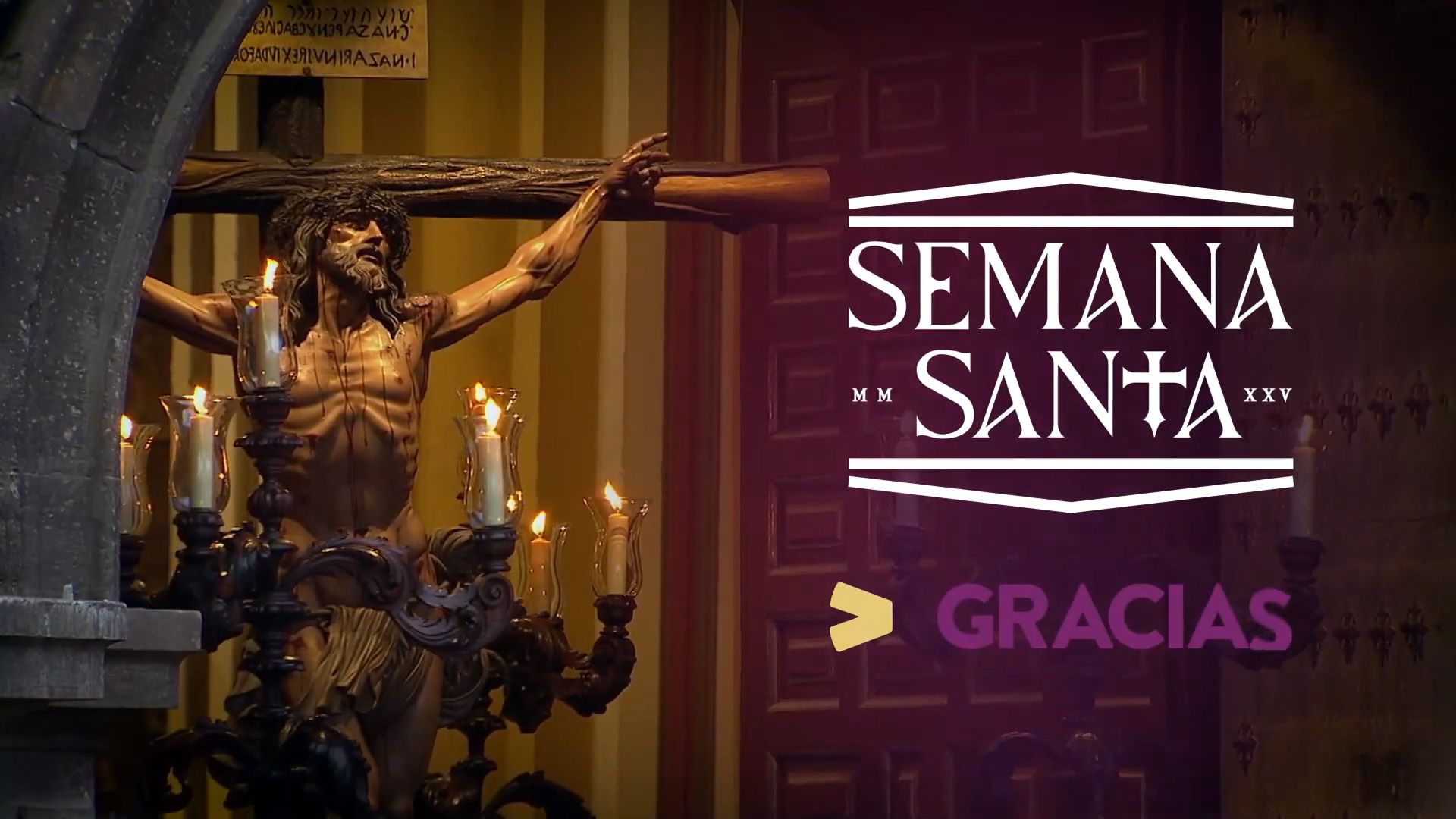 La Cofradía fue protagonista de las retransmisiones de Semana Santa en Aragón TV