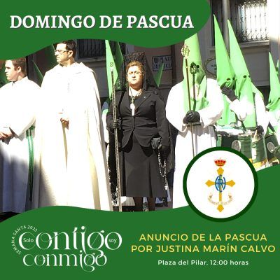 Nuestra hermana bienhechora Justina Marín será la encargada de anunciar la Pascua