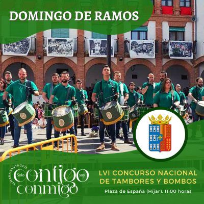 La Cofradía participará en el LVI Concurso Nacional de Tambores y Bombos