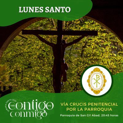 Vía Crucis Parroquial en la noche del Lunes Santo