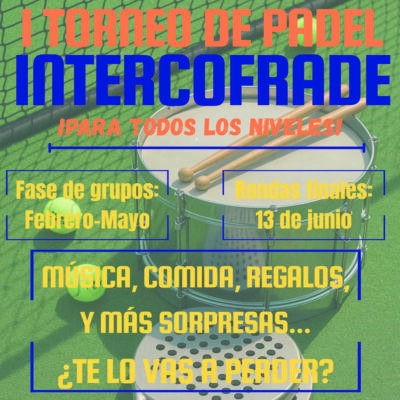 I Torneo Intercofrade de Pádel