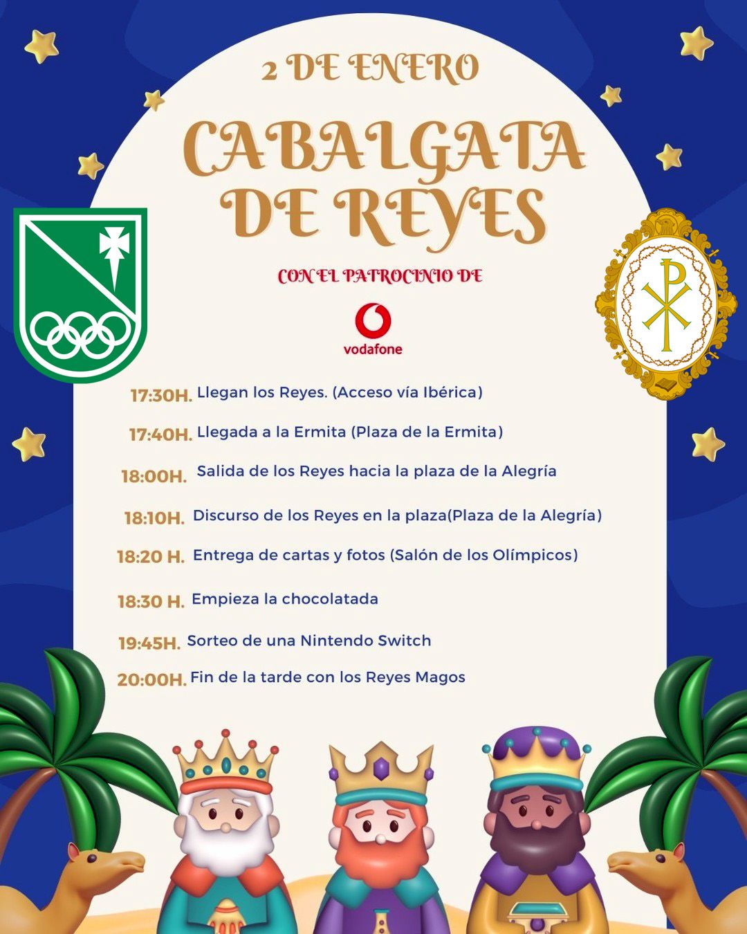 Cabalgata de Reyes en el Stadium Casablanca