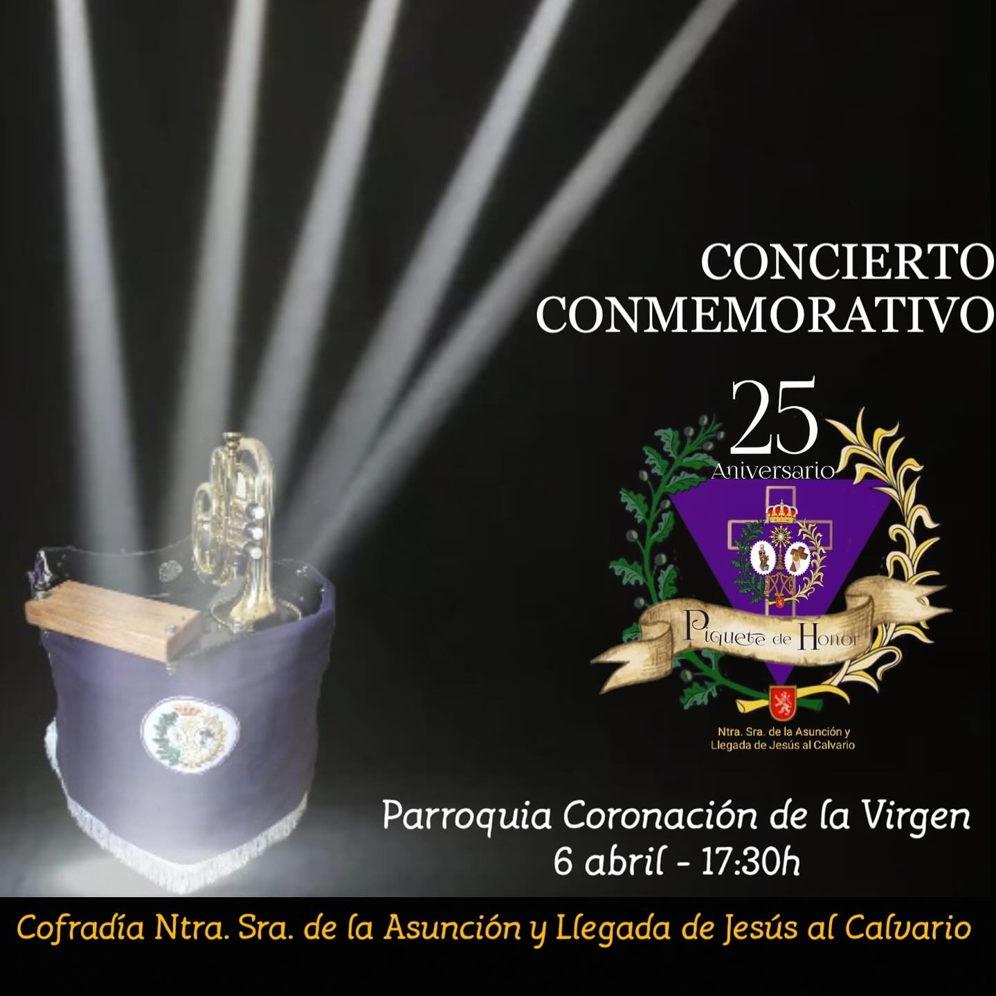Concierto de «Piquetes de Honor» organizado por la Cofradía de la Llegada
