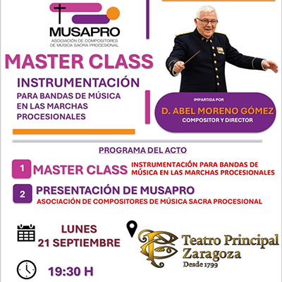 Gran acto musical de MUSAPRO y la Asociación para el Estudio de la Semana Santa