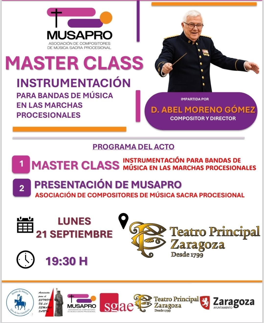 Gran acto musical de MUSAPRO y la Asociación para el Estudio de la Semana Santa