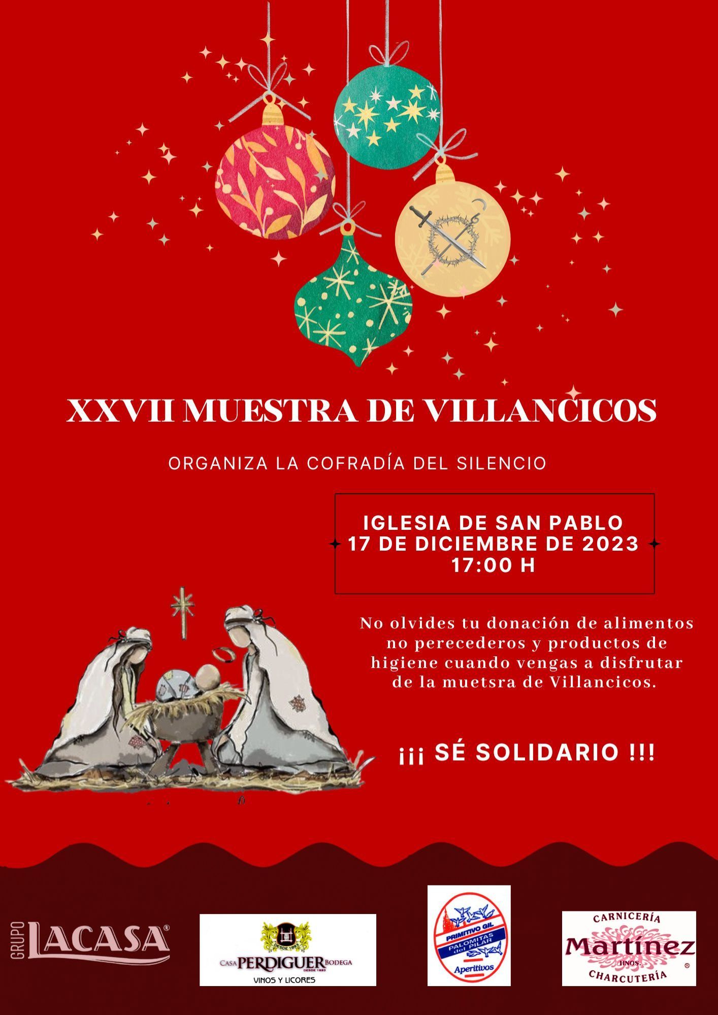 XXVII Tradicional Muestra de Villancicos de la Cofradía del Silencio