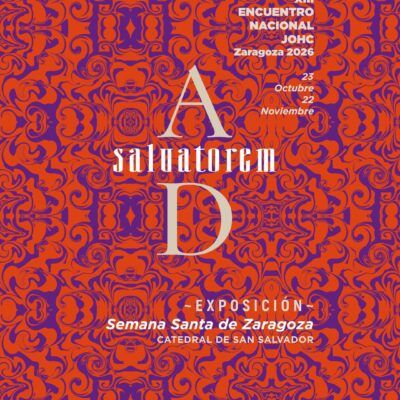 Cartel oficial de la exposición Ad Salvatorem