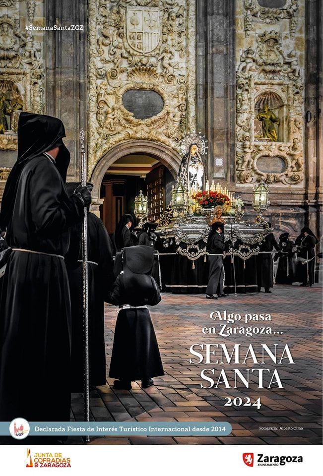 Presentado el cartel de la Semana Santa de Zaragoza 2024