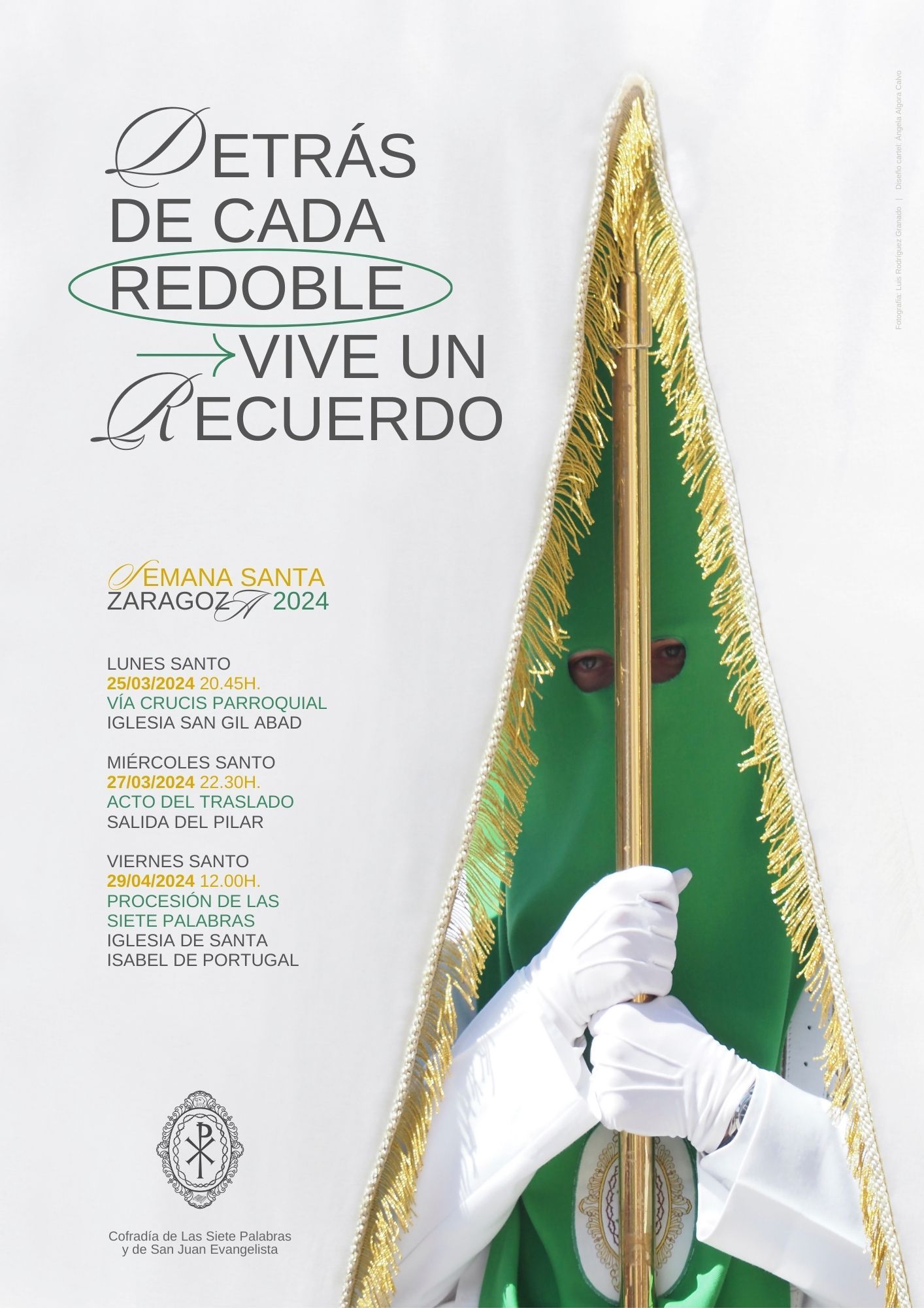 Presentado el cartel de la Cofradía para la Semana Santa 2024