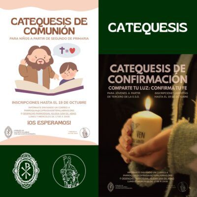 Catequesis para la primera comunión y la confirmación