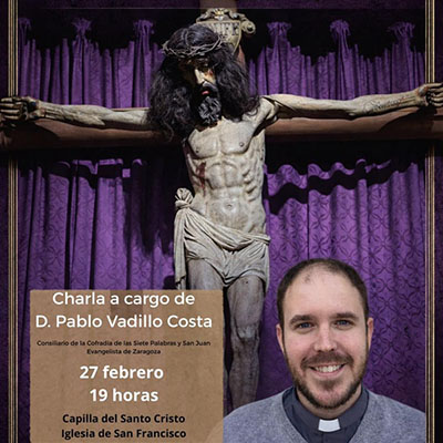 Charla cuaresmal de nuestro Consiliario en Tarazona