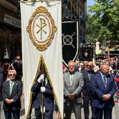 La Cofradía asistió a los actos extraordinarios del Corpus Christi en el año Jubilar 2025
