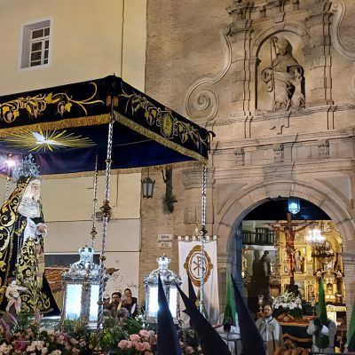 La Cofradía rindió honores a la Cofradía del Prendimiento del Señor