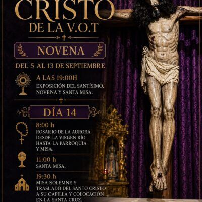 Fiesta del Cristo de la V.O.T. de Tarazona 2026