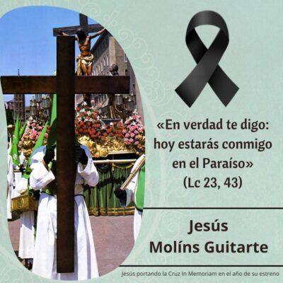 Fallecimiento de nuestro hermano Jesús Molíns Guitarte