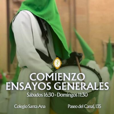 Ensayos Generales en el Colegio Santa Ana