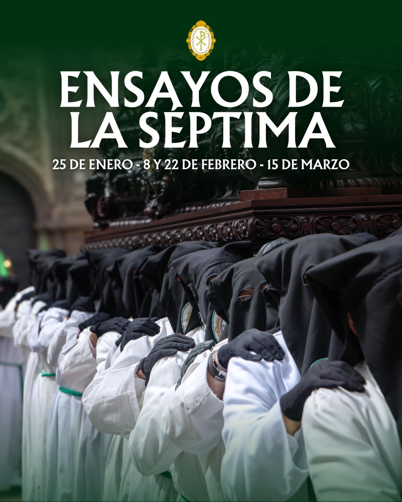 Ensayos del paso de la ‘Séptima’