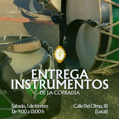 Entrega de instrumentos
