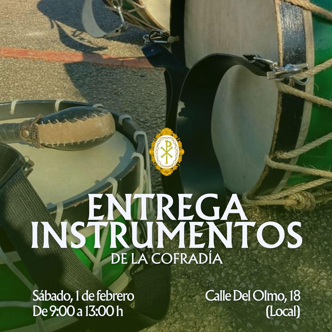 Entrega de instrumentos