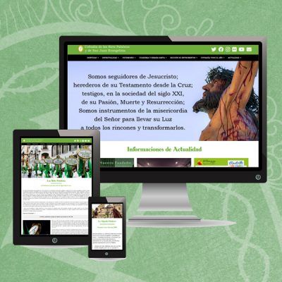 La web de la Cofradía, referencia en Internet de la Semana Santa zaragozana
