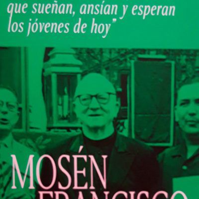 Exposición Mosén Francisco: Uno de los paneles con frases de mosén Francisco