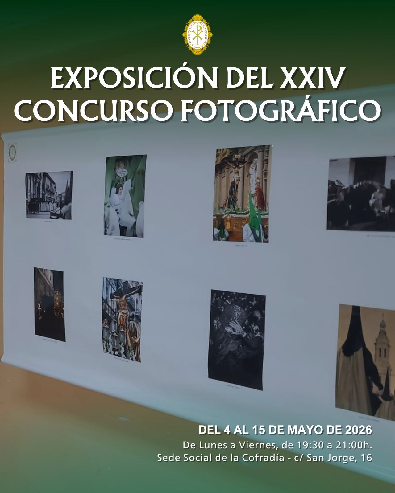 Exposición de obras presentadas al XXIV Concurso Fotográfico ‘Semana Santa’