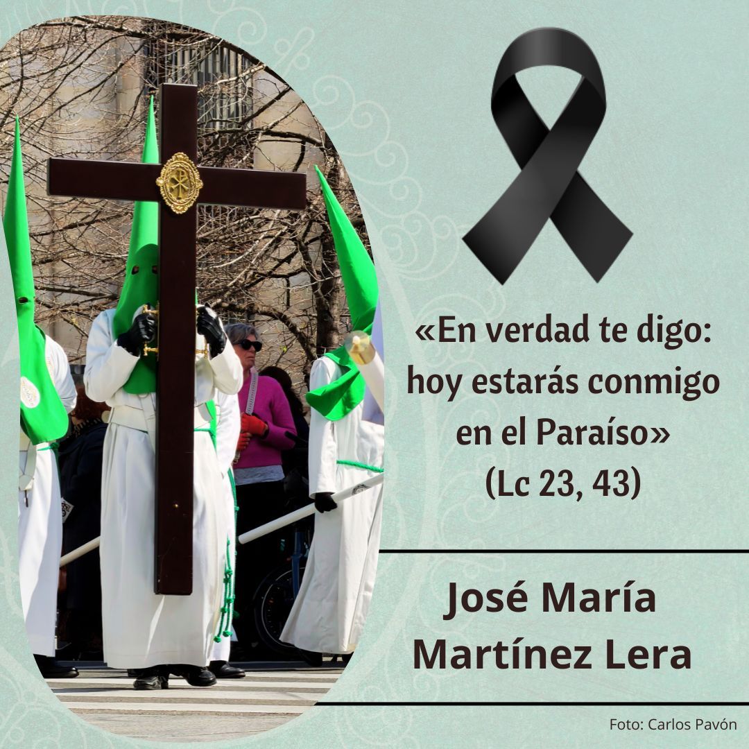 Fallecimiento del hermano José María Martínez Lera
