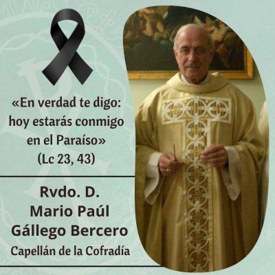 Fallecimiento de nuestro capellán D. Mario