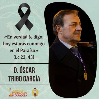 Condolencia pública por el fallecimiento de Óscar Trigo García