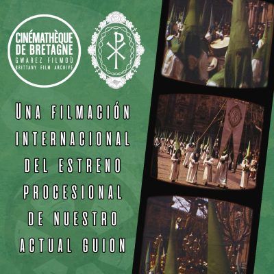 Una filmación internacional del estreno procesional de nuestro actual guion
