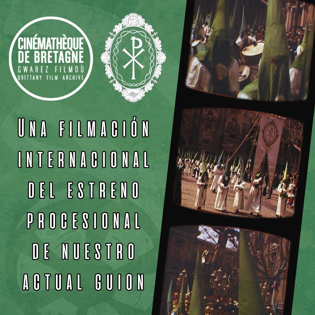 Una filmación internacional del estreno procesional de nuestro actual guion