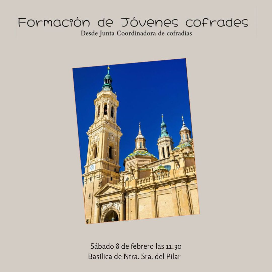 Formación para jóvenes cofrades en la Catedral-Basílica del Pilar
