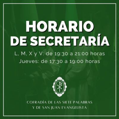 Reapertura de la Secretaría tras la Semana Santa 2026