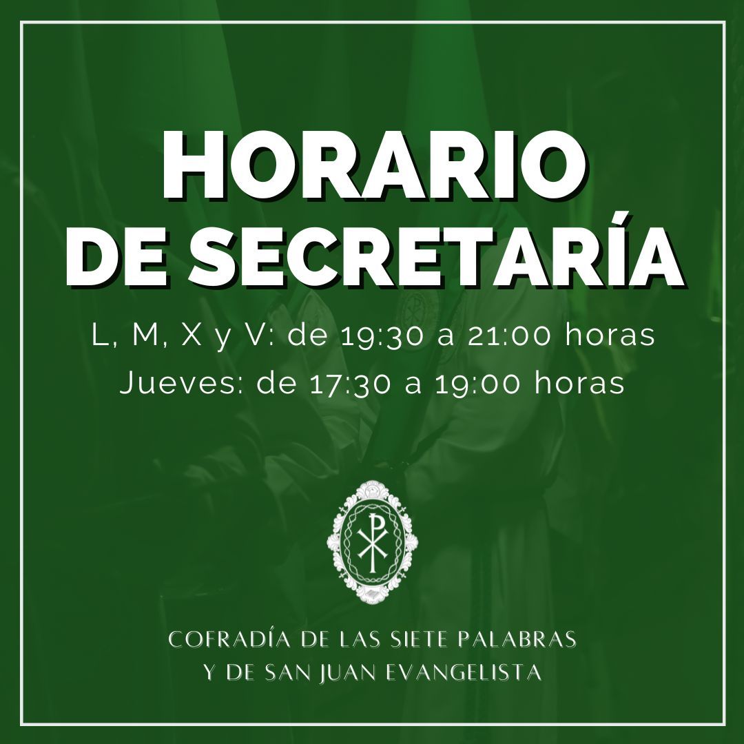 Reapertura de la Secretaría tras la Semana Santa 2026