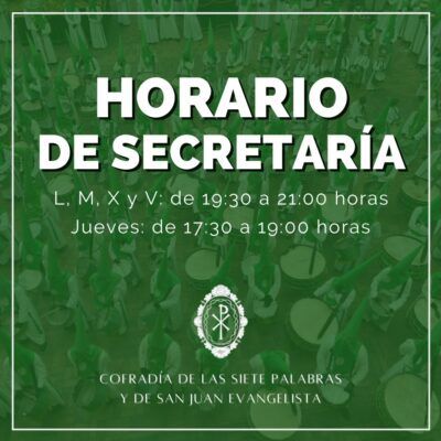 Reapertura de la Secretaría
