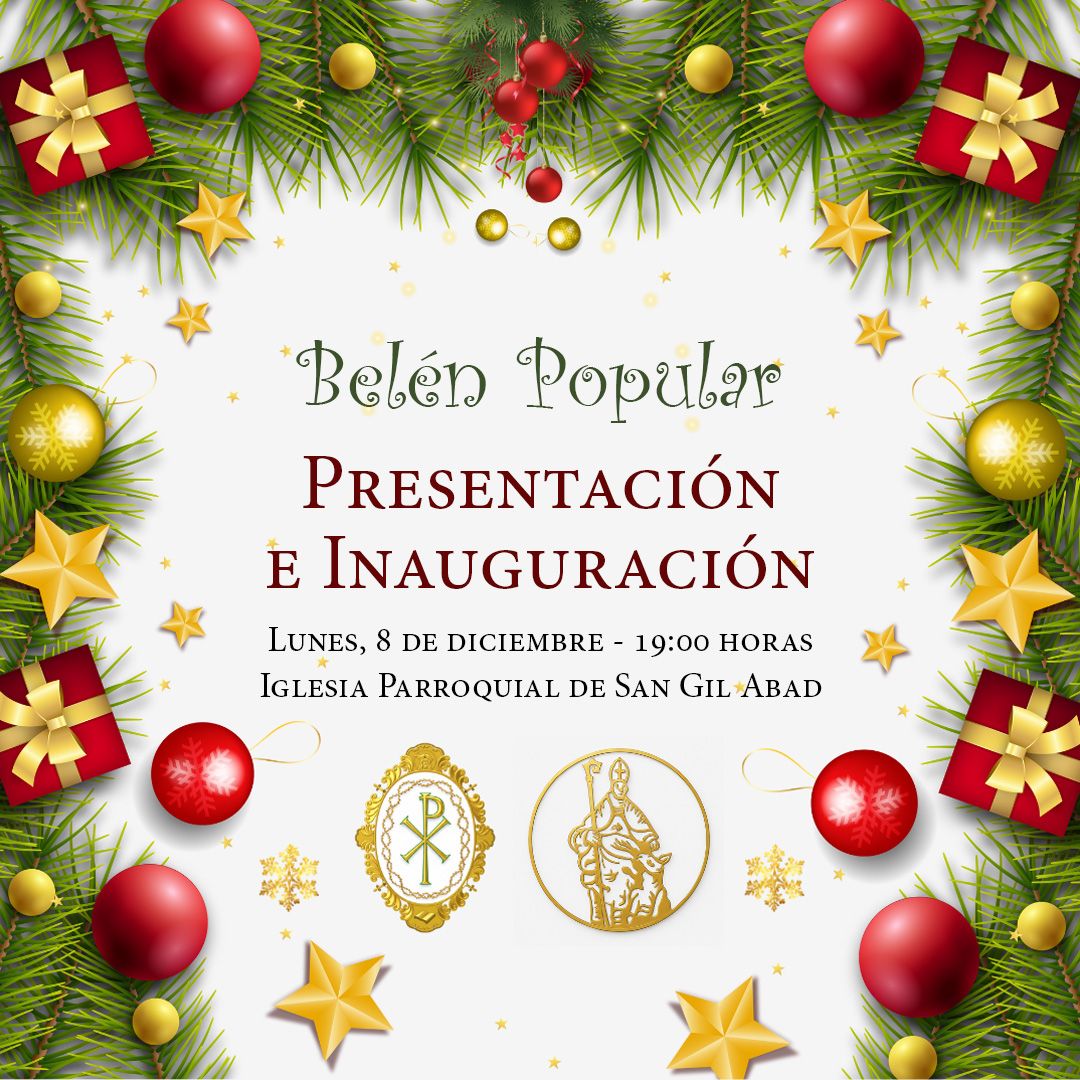 Inauguración del Belén de la Cofradía