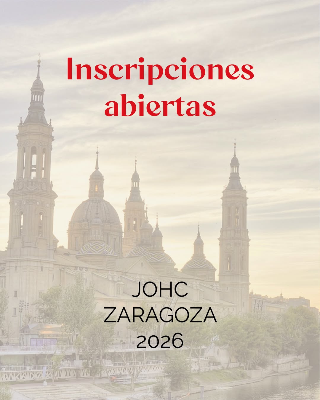 Inscripciones para participar en el JOHC 2026