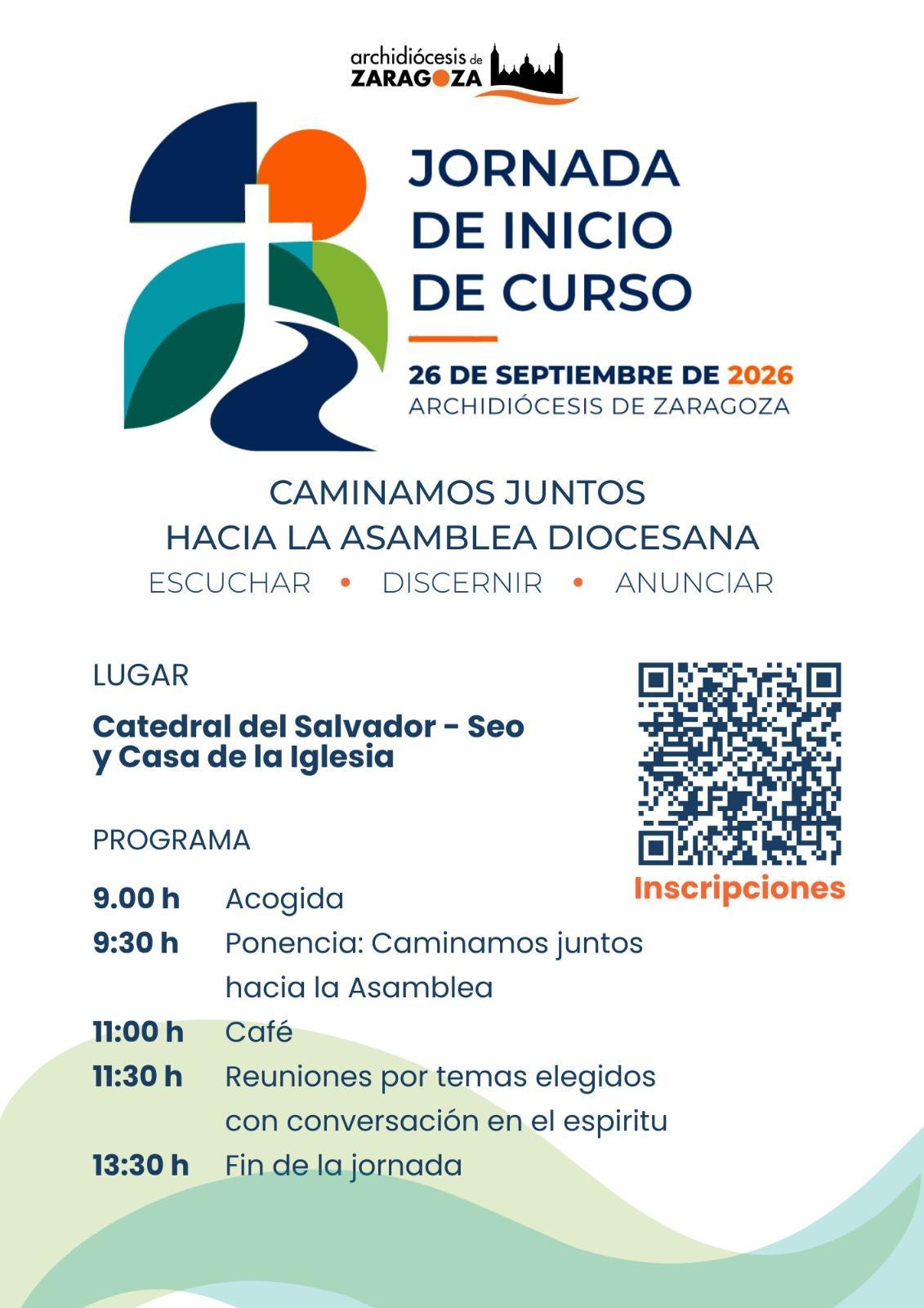Jornada de inicio de curso de la archidiócesis de Zaragoza