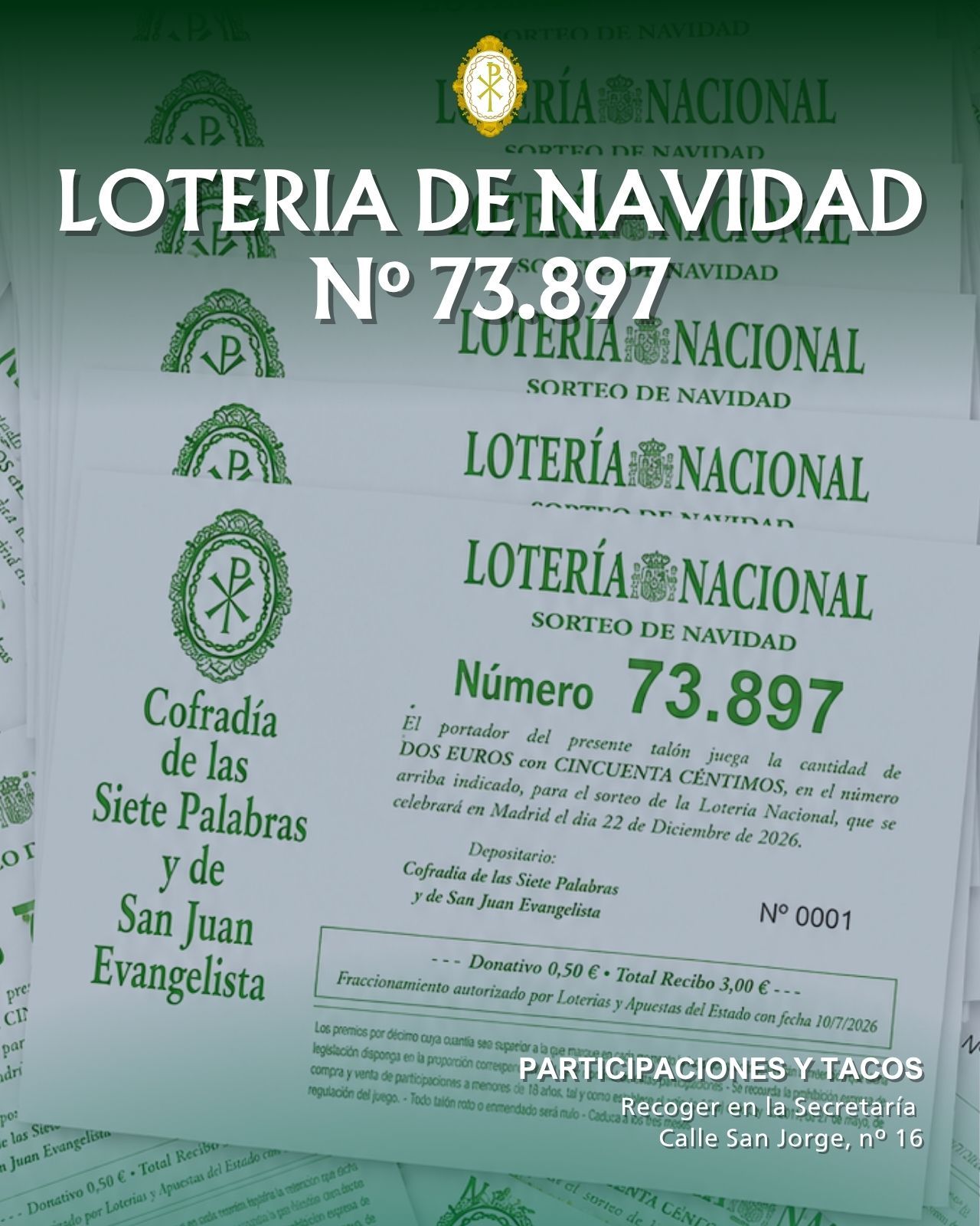 Disponible la Lotería de Navidad