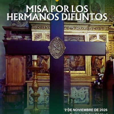 Misa por los difuntos de la Cofradía