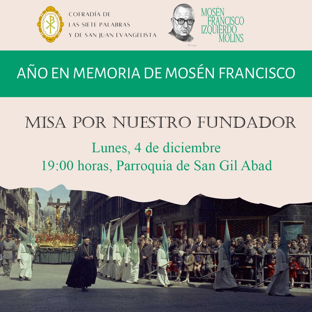 Misa por nuestro Capellán Perpetuo Fundador