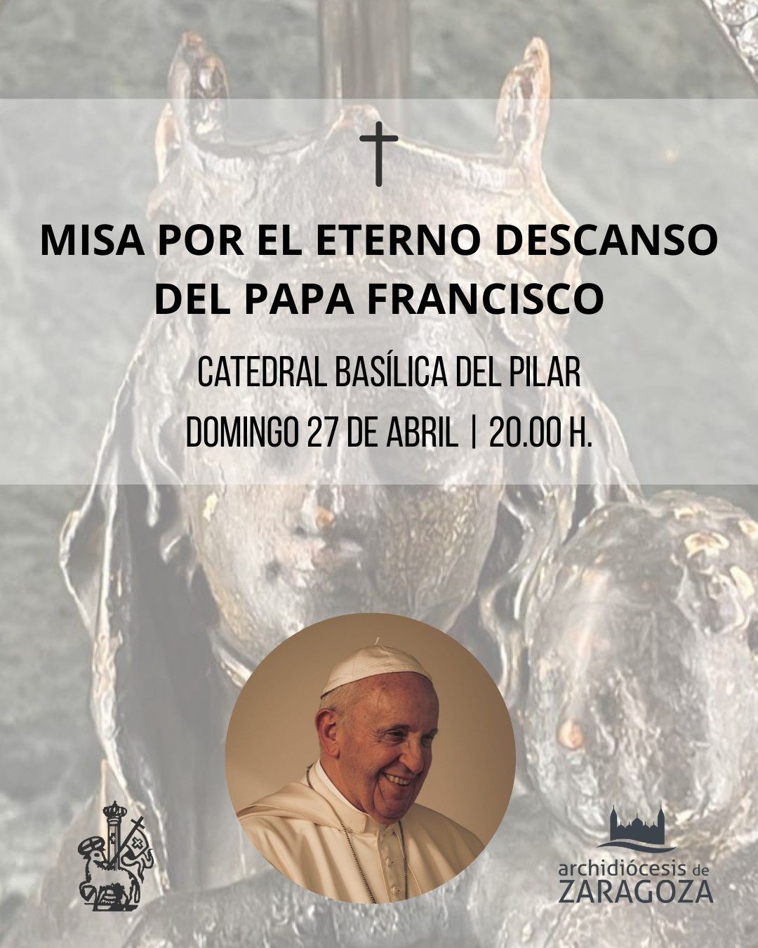 Misa por el eterno descanso del Papa Francisco