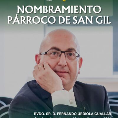 Fernando Urdiola, párroco de San Gil