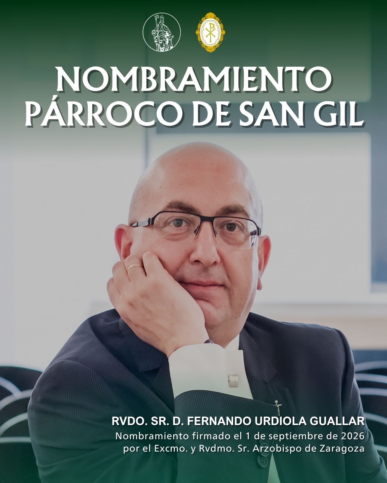 Nombramiento de nuevo párroco de San Gil