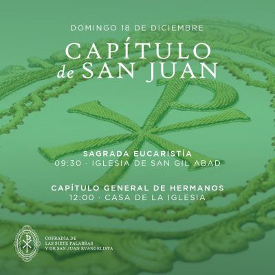 Convocatoria al Capítulo de San Juan 2022