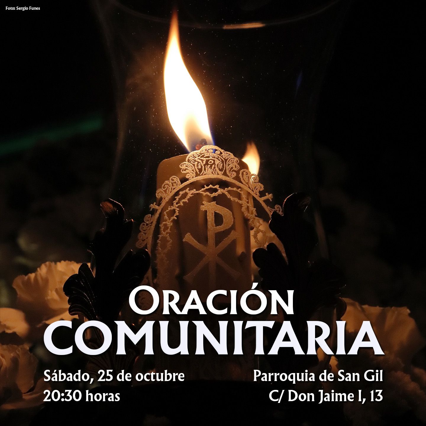 Oración comunitaria y misa mensual de Octubre